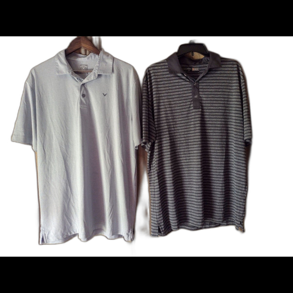 2 Callaway golf polos Large
